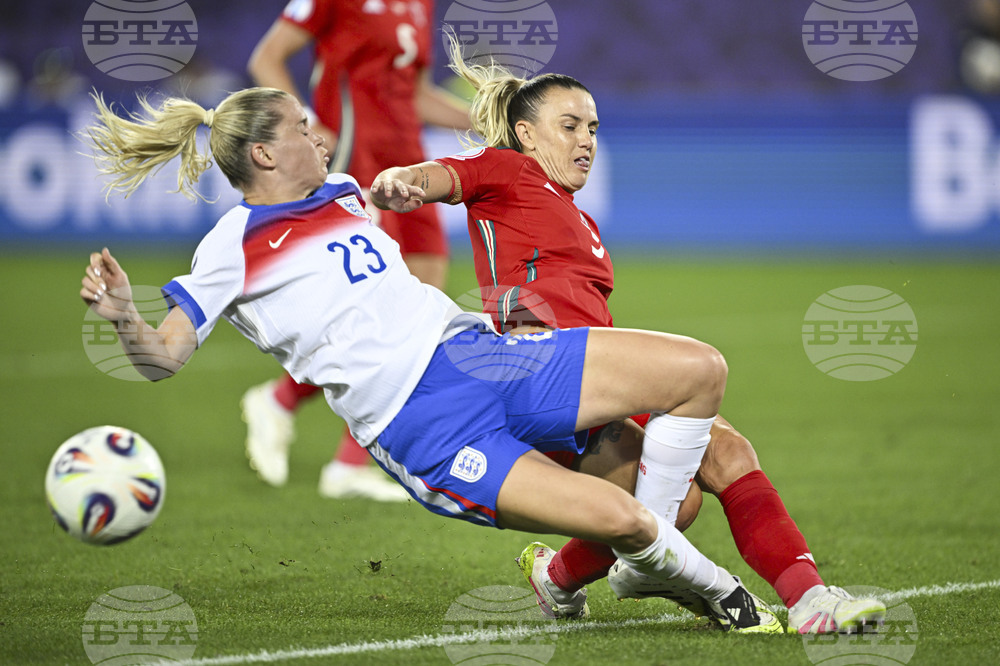 Euro 2025 England Wales Soccer
