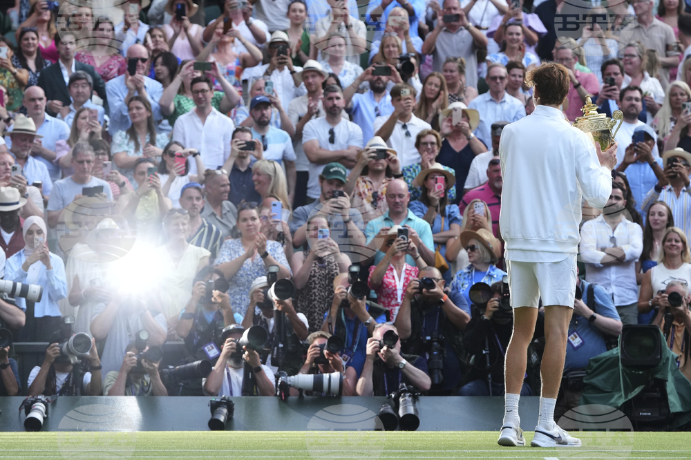APTOPIX Britain Wimbledon Tennis