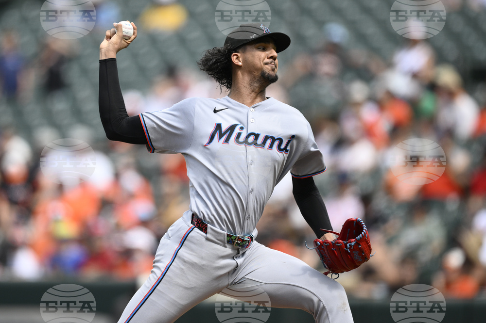Marlins Orioles Baseball