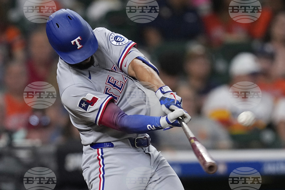 Rangers Astros Baseball