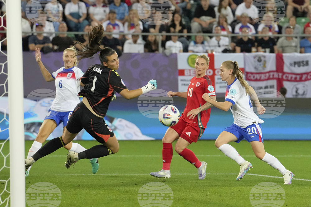 Euro 2025 England Wales Soccer