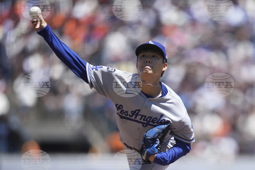 Dodgers Giants Baseball