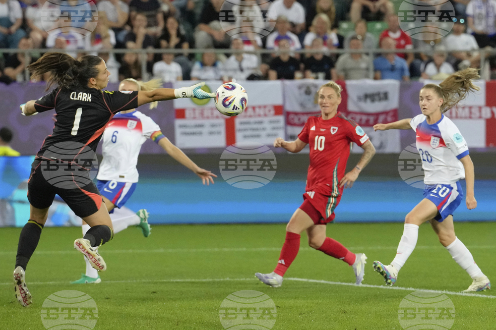 Euro 2025 England Wales Soccer