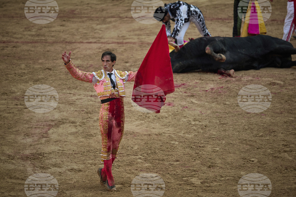Spain Running of the Bulls