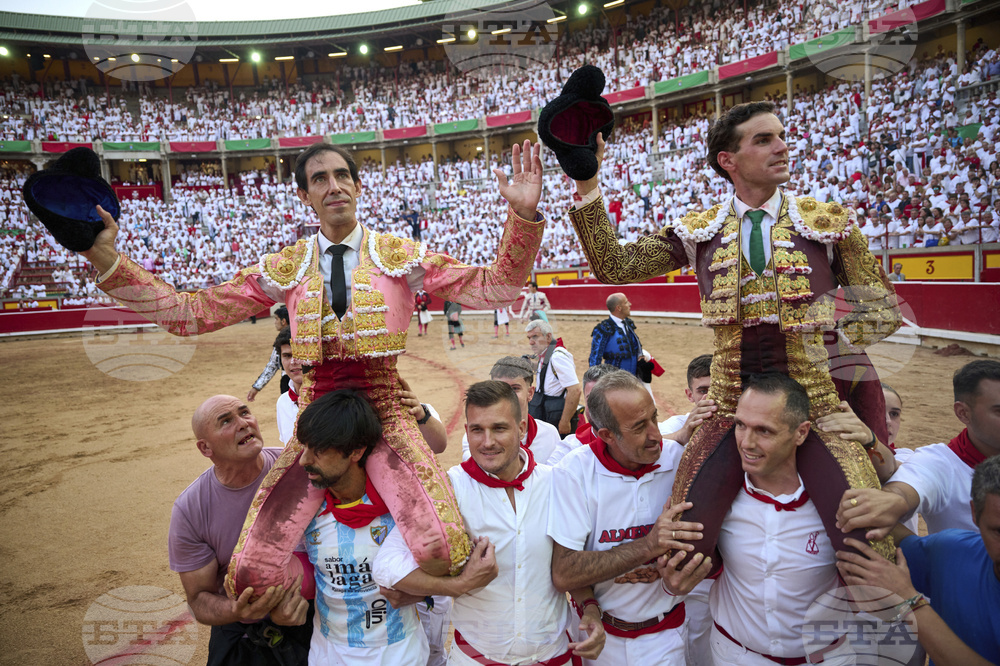 Spain Running of the Bulls