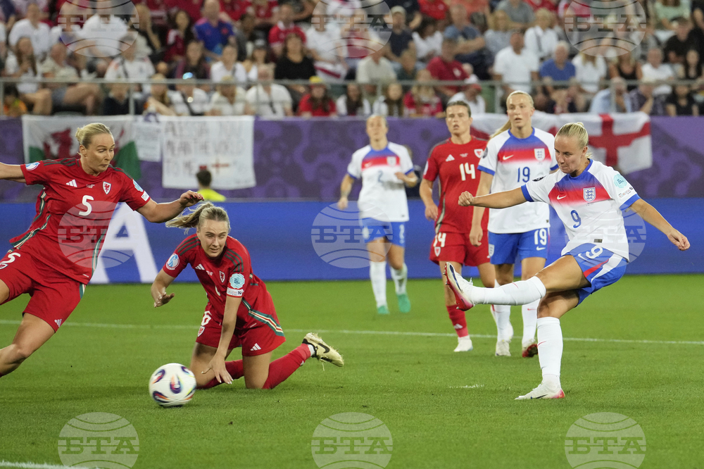 APTOPIX Euro 2025 England Wales Soccer