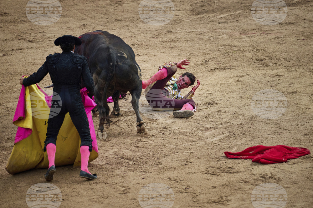 Spain Running of the Bulls