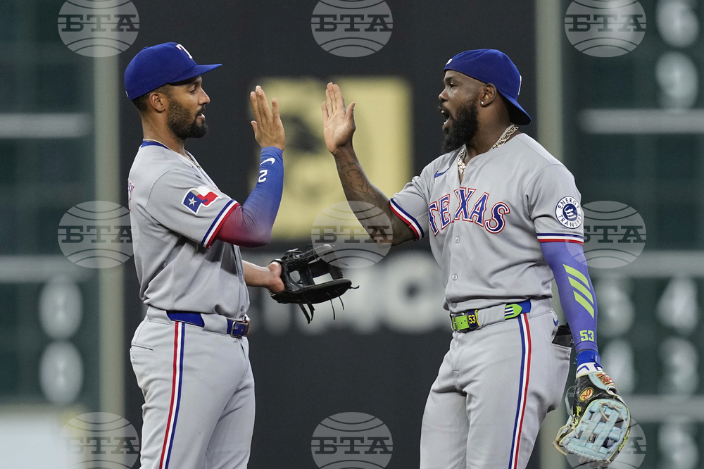 Rangers Astros Baseball