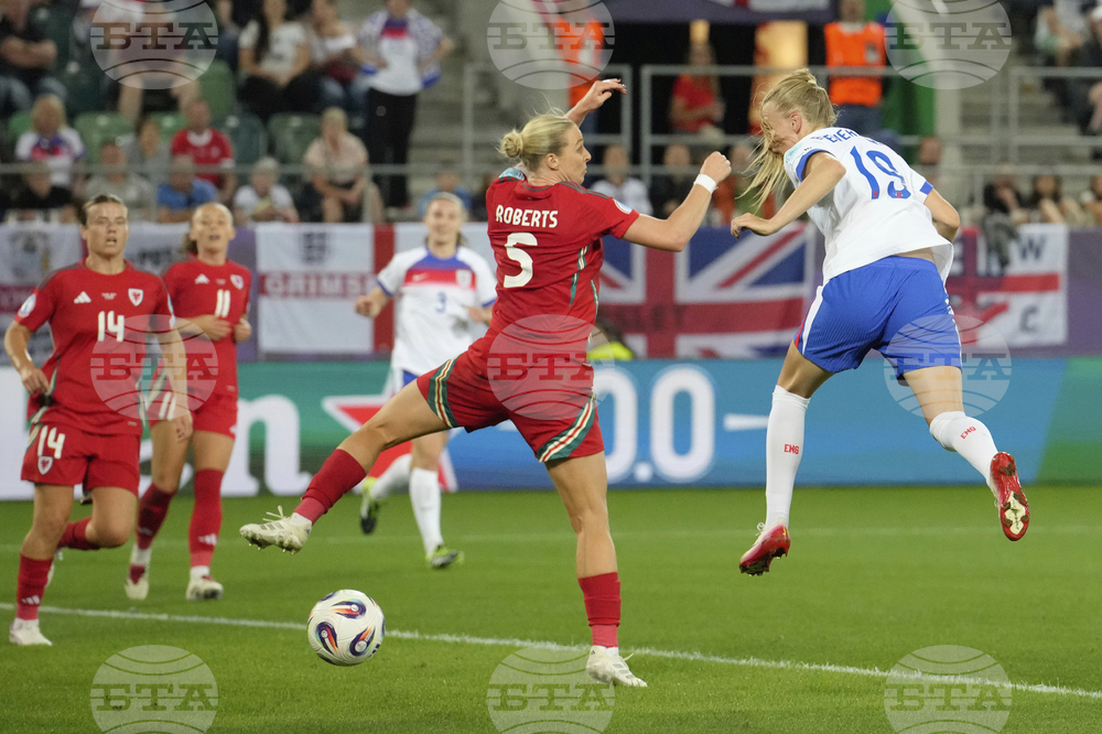 Euro 2025 England Wales Soccer