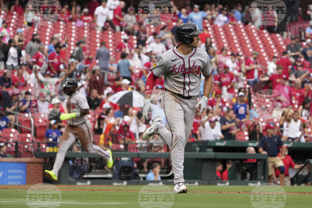 Braves Cardinals Baseball