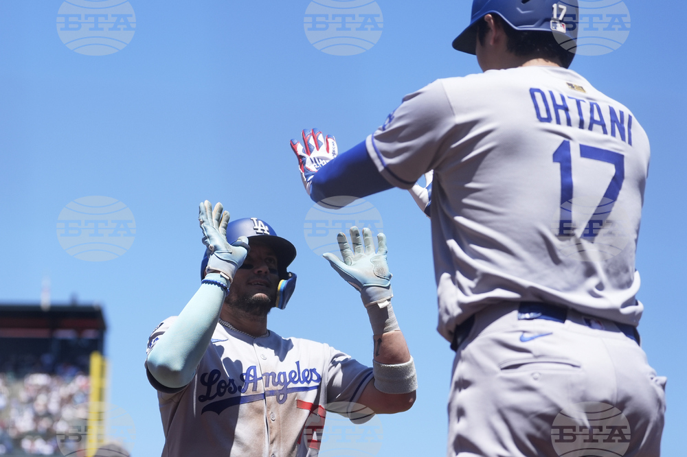 Dodgers Giants Baseball