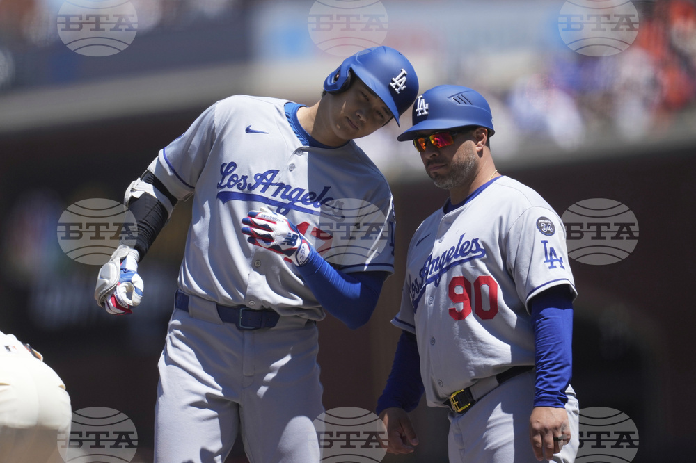 Dodgers Giants Baseball