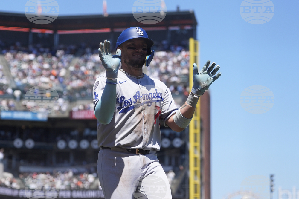 Dodgers Giants Baseball