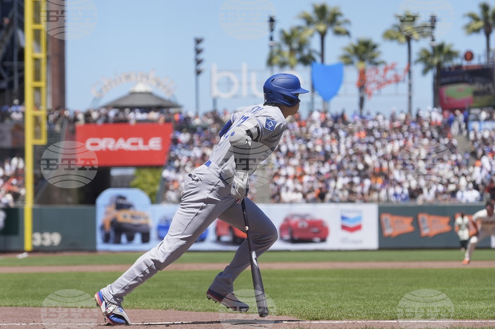 Dodgers Giants Baseball