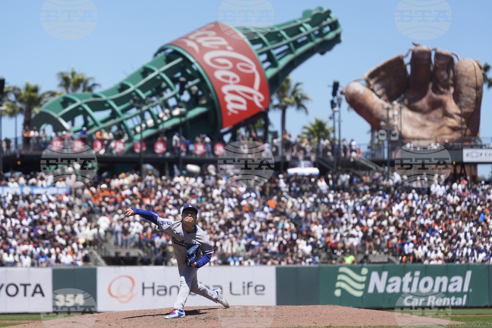 Dodgers Giants Baseball