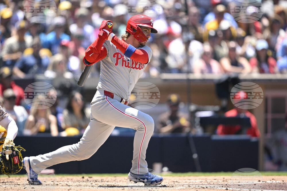 Phillies Padres Baseball