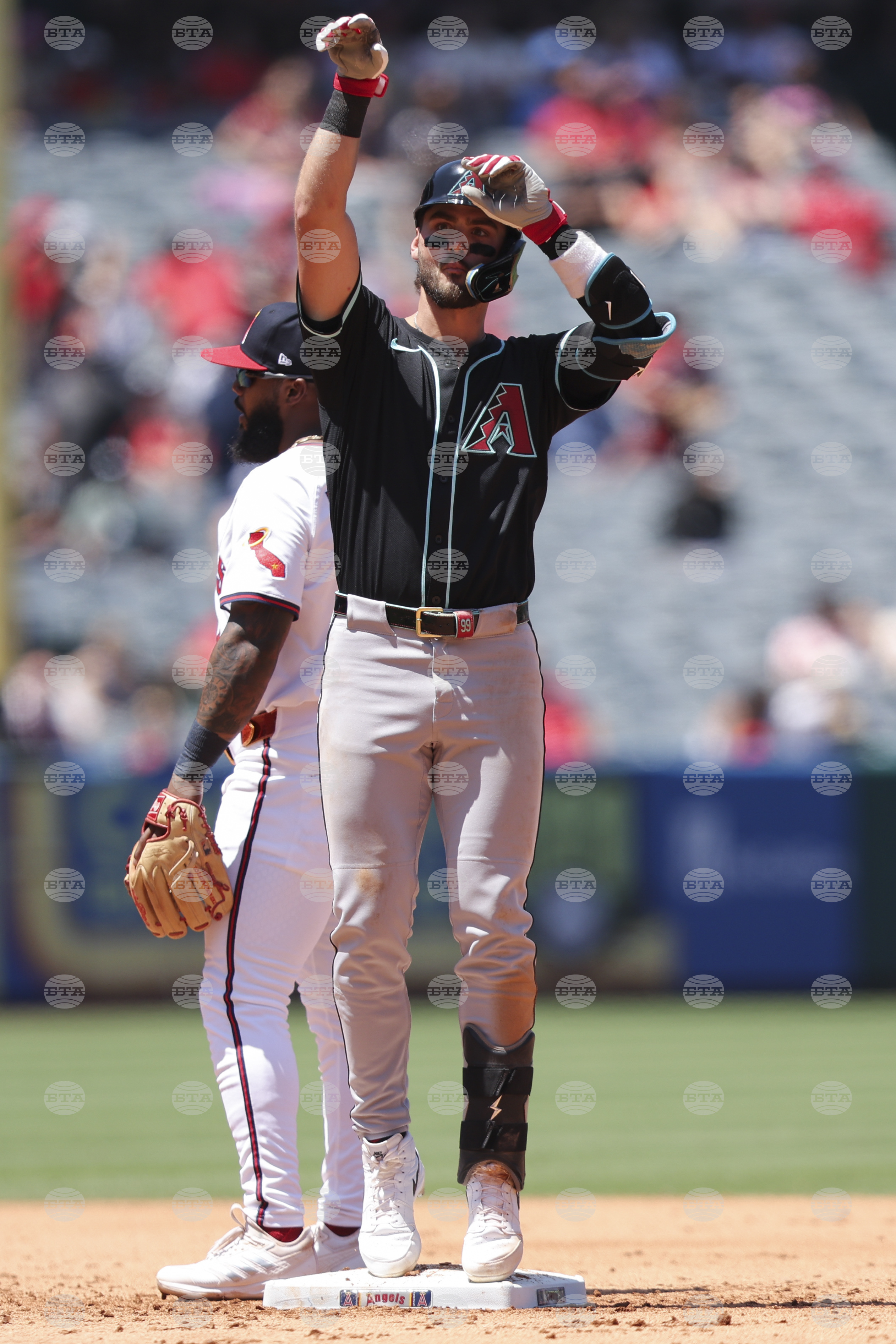 Diamondbacks Angels Baseball