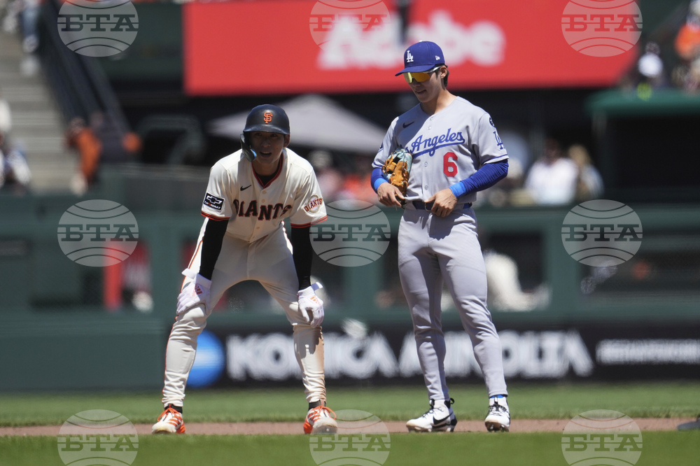 Dodgers Giants Baseball