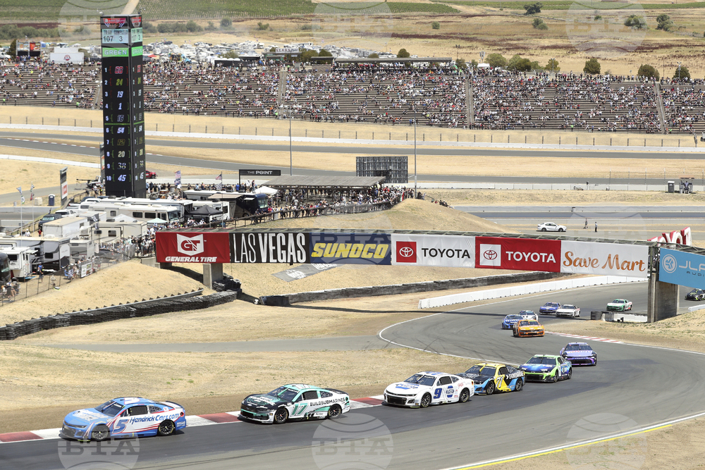 NASCAR Sonoma Auto Racing