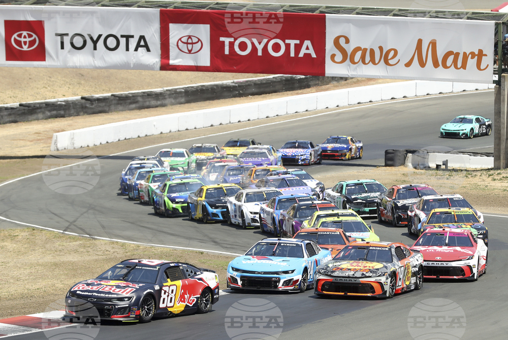 NASCAR Sonoma Auto Racing
