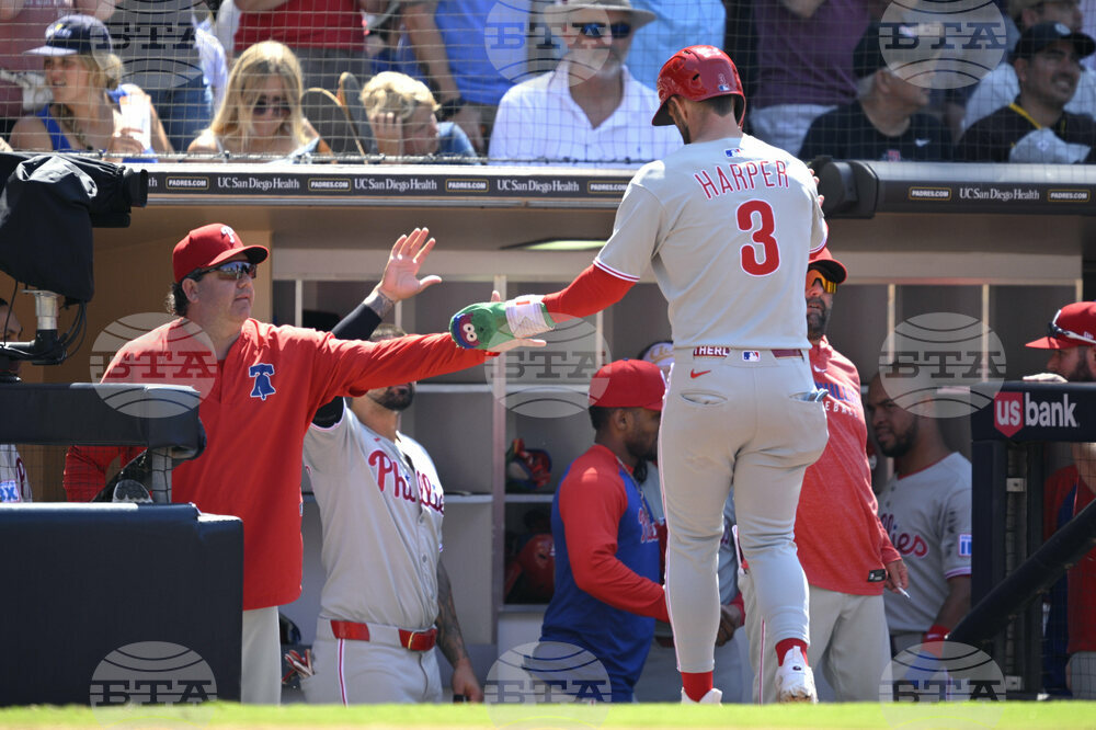 Phillies Padres Baseball