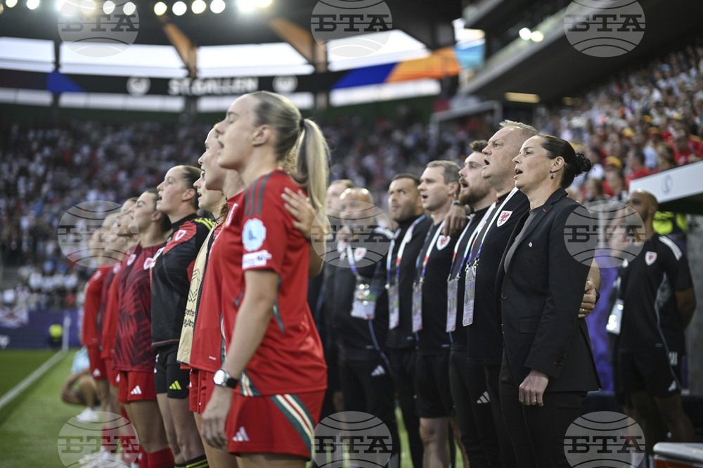 Euro 2025 England Wales Soccer