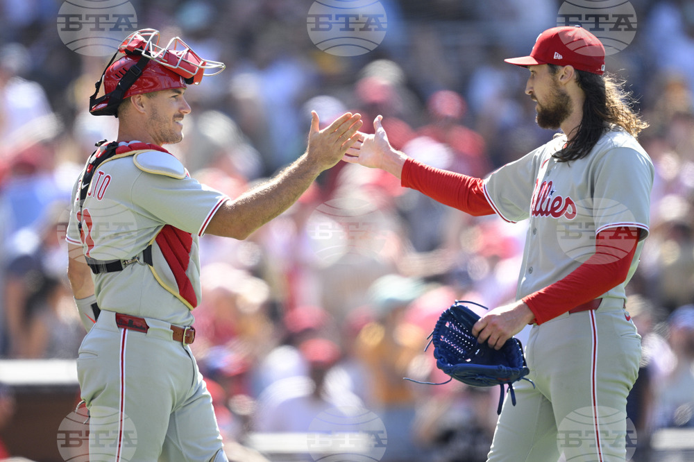 Phillies Padres Baseball