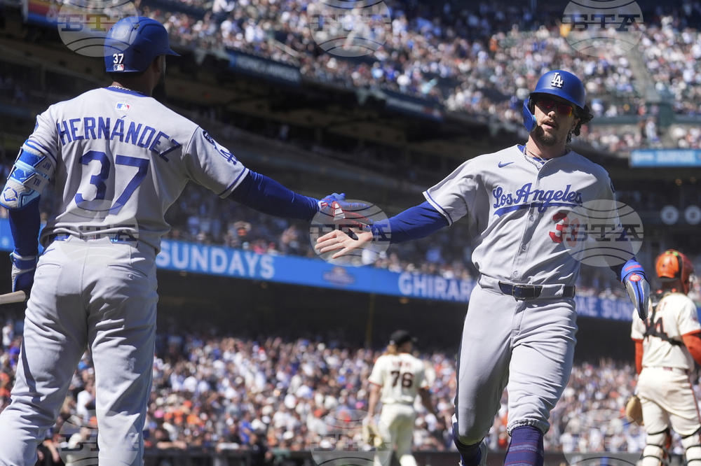 Dodgers Giants Baseball