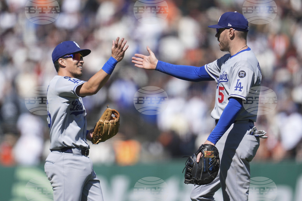 Dodgers Giants Baseball