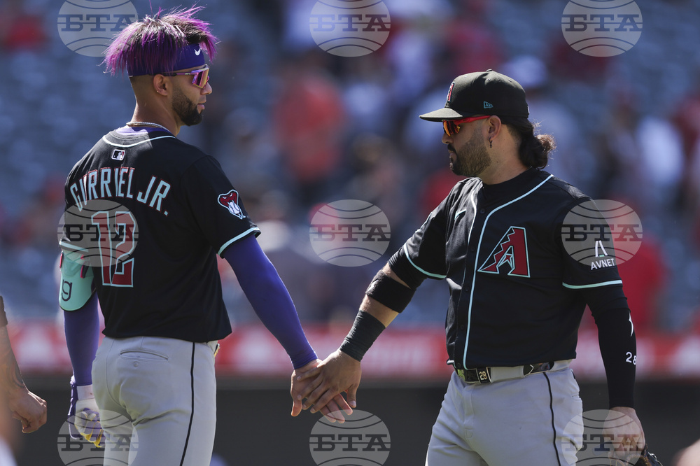 Diamondbacks Angels Baseball