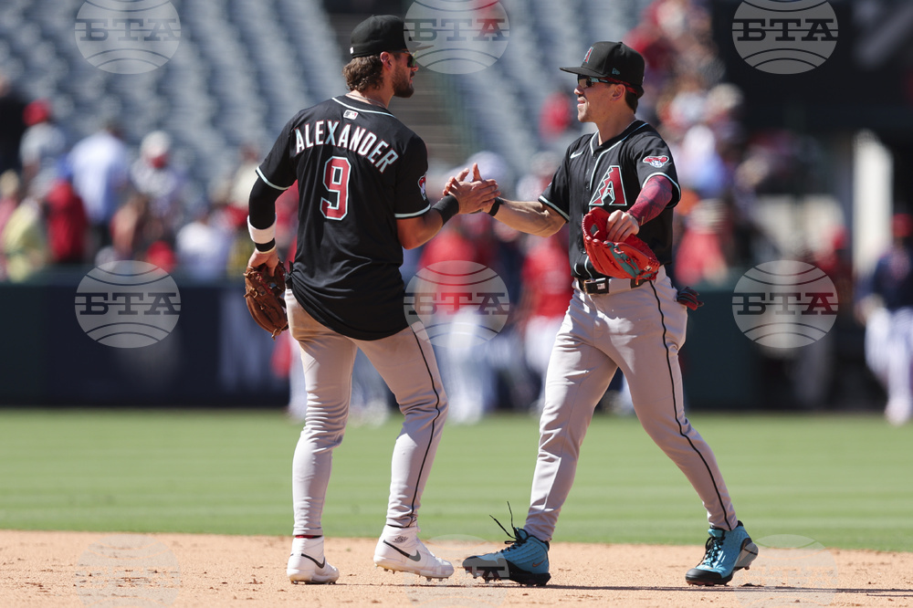 Diamondbacks Angels Baseball