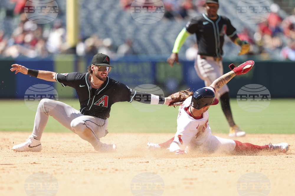 Diamondbacks Angels Baseball
