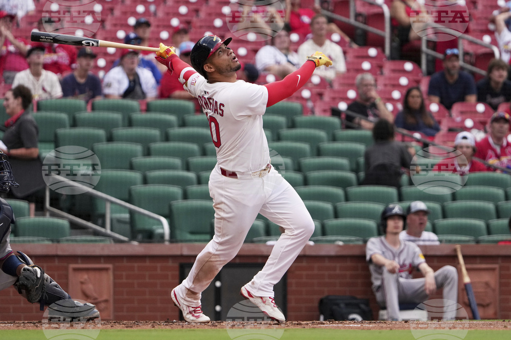 Braves Cardinals Baseball