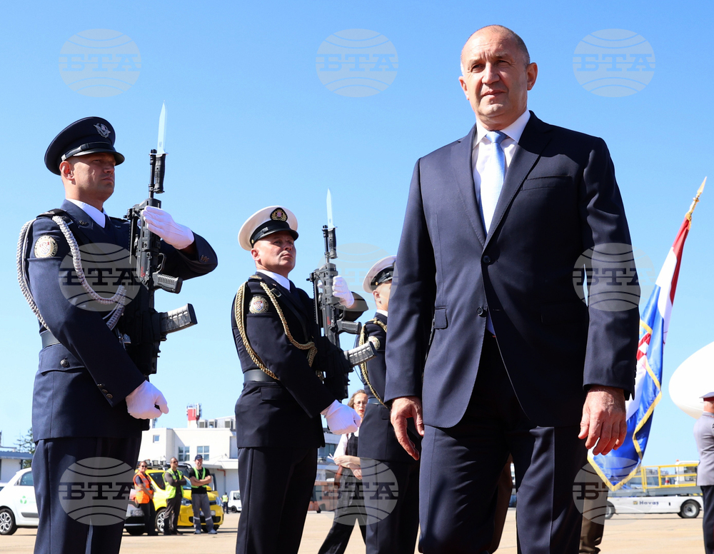 President Radev in Zagreb for Talks with Croatian Counterpart Milanovic
