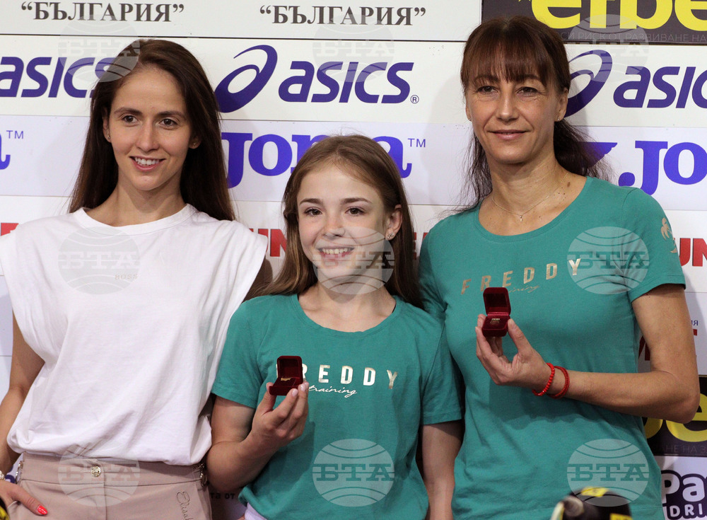Художествена гимнастика - Стилияна Николова - Валентина Иванова - Невяна Владинова - пресконференция