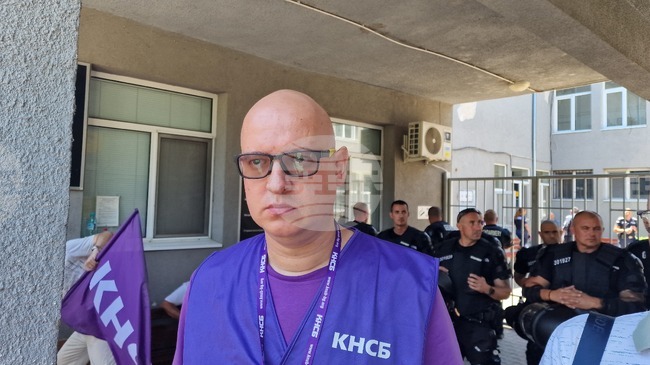 Съдът в Пловдив отмени като незаконосъобразна заповедта за задържане на вицепрезидента на КНСБ Тодор Капитанов по време на протест