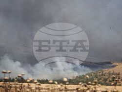 Бургас - местност Острицата - пожар