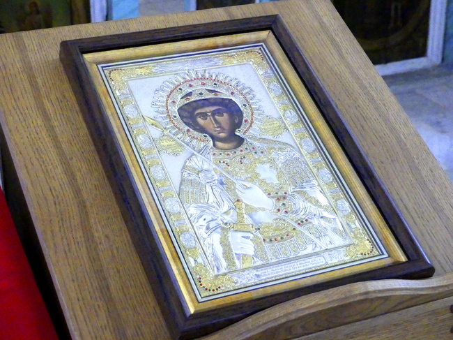 Потомък на оцелял от клането в новозагорското село Любенова махала дари икона по повод 148 години от трагедията 