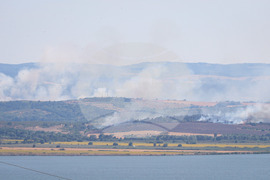 Село Зиадарово - Село Габър - пожар
