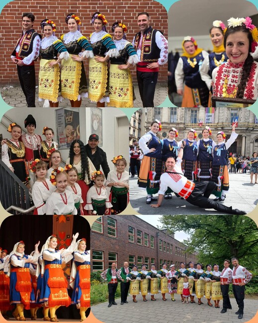 Фолклорен танцов състав „РитмиККа“ в Хамбург приключи танцовия сезон и излиза в лятна ваканция