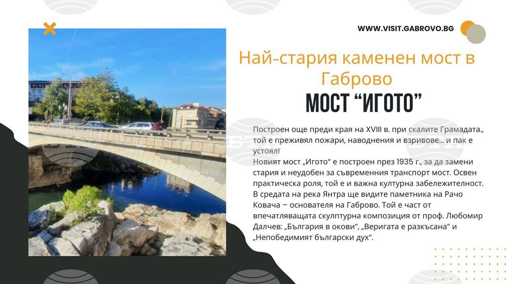 Туристически информационен център - Габрово започва онлайн инициатива за представяне на местни туристически обекти