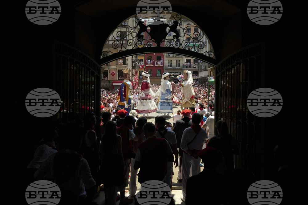 Spain Running of the Bulls