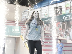 Зала "Христо Ботев" - световни шампионки по волейбол до 19 години - посрещане