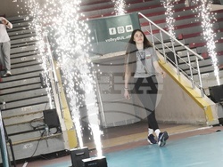 Зала "Христо Ботев" - световни шампионки по волейбол до 19 години - посрещане