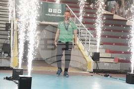 Зала "Христо Ботев" - световни шампионки по волейбол до 19 години - посрещане