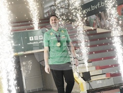 Зала "Христо Ботев" - световни шампионки по волейбол до 19 години - посрещане