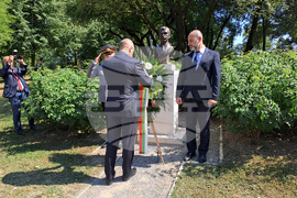 Хърватия - Румен Радев - паметник на Иван Вазов