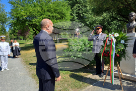 Хърватия - Румен Радев - паметник на Иван Вазов