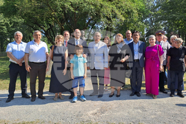 Хърватия - Румен Радев - паметник на Иван Вазов