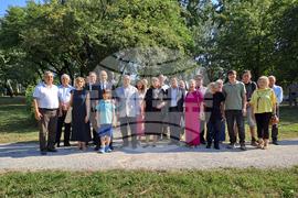 Хърватия - Румен Радев - паметник на Иван Вазов